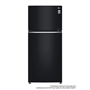 LG מקרר מקפיא עליון בנפח 506 ליטר, front view, GR-M6781BU, thumbnail 1