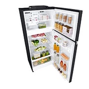 LG מקרר מקפיא עליון בנפח 506 ליטר, top perspective view, GR-M6781BU, thumbnail 11