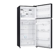 LG מקרר מקפיא עליון בנפח 506 ליטר, left side open view, GR-M6781BU, thumbnail 14