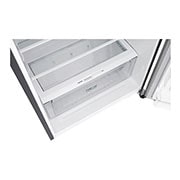 LG מקרר מקפיא עליון בנפח 438 ליטר, top perspective view of interior detail, GR-B486IVSU, thumbnail 10