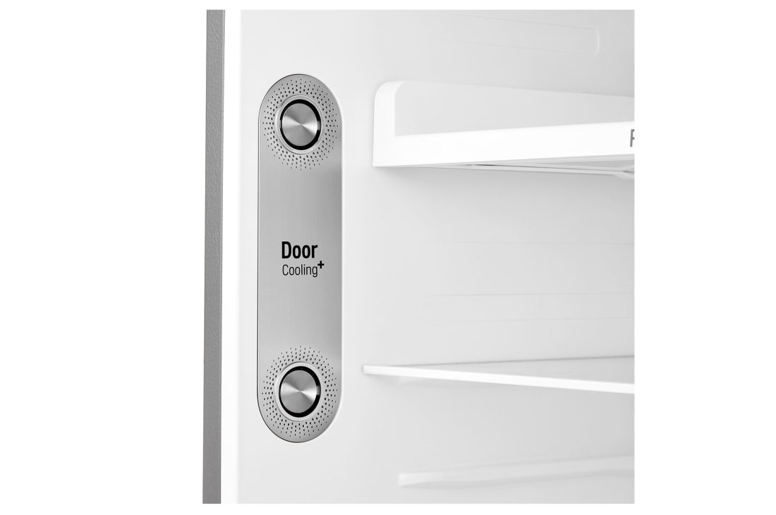 LG מקרר מקפיא עליון בנפח 438 ליטר, door cooling detail, GR-B486IVSU, thumbnail 4