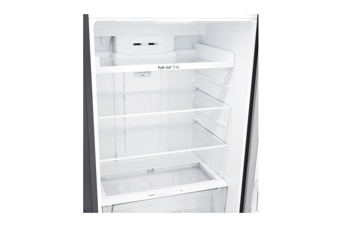 LG מקרר מקפיא עליון בנפח 438 ליטר, interior detail, GR-B486IVSU, thumbnail 6