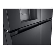 LG נפח 847 ליטר, טכנולוגיית ™UVnano של LG, דלתות בסגנון צרפתי, גימור פלדה שחורה יוקרתי, handle view, GR-930BDIS, thumbnail 5