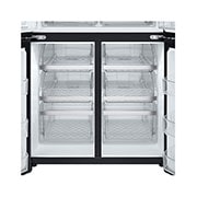 LG נפח 847 ליטר, טכנולוגיית ™UVnano של LG, דלתות בסגנון צרפתי, גימור פלדה שחורה יוקרתי, storage panel view, GR-930BDIS, thumbnail 8