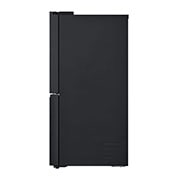 LG נפח 847 ליטר, טכנולוגיית ™UVnano של LG, דלתות בסגנון צרפתי, גימור פלדה שחורה יוקרתי, side view, GR-930BDIS, thumbnail 15