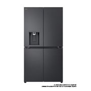 LG נפח 847 ליטר, טכנולוגיית ™UVnano של LG, דלתות בסגנון צרפתי, גימור פלדה שחורה יוקרתי, front view, GR-930BDIS, thumbnail 1