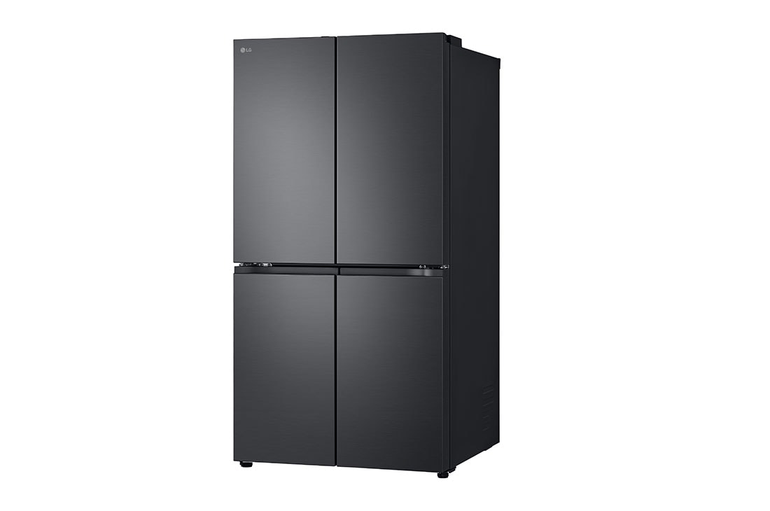 LG מקרר עם דלתות בסגנון צרפתי, גימור פלדה שחורה יוקרתי בנפח 872 ליטר, Right Side View, GR-929B, thumbnail 14