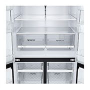 LG מקרר עם דלתות בסגנון צרפתי, גימור פלדה שחורה יוקרתי בנפח 872 ליטר, drawer, GR-929B, thumbnail 7