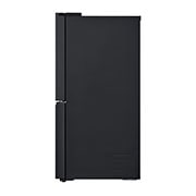 LG מקרר עם דלתות בסגנון צרפתי, גימור פלדה שחורה יוקרתי בנפח 872 ליטר, side, GR-929B, thumbnail 15