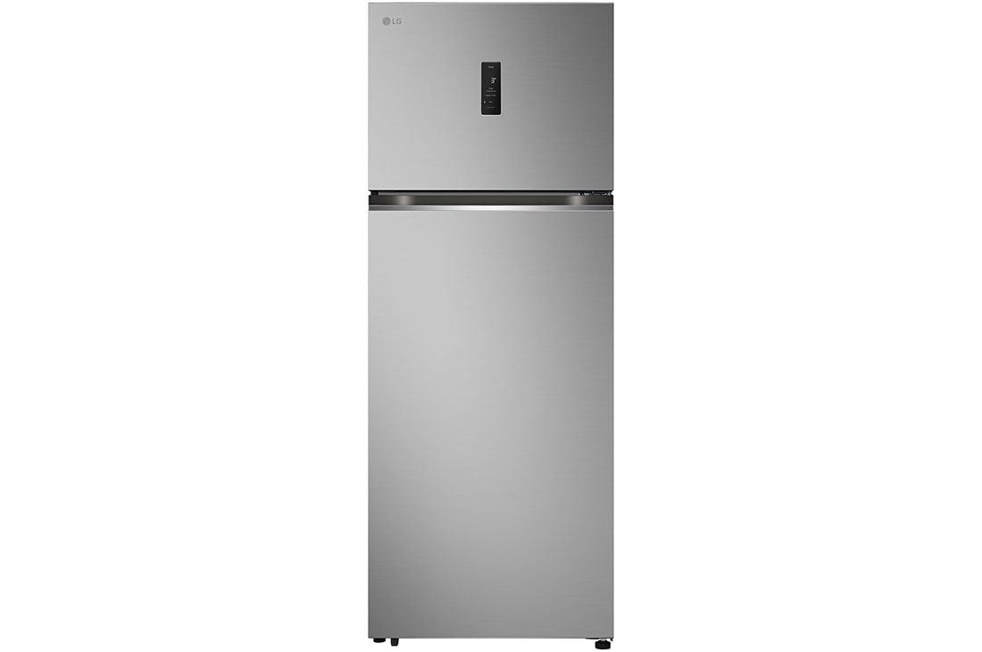 LG המקפיא העליון החדש של LG עם <br>™Smart Inverter וטכנולוגיית ™LINEAR Cooling בנפח 461 ליטר, מבט קדמי, GR-M6682SE