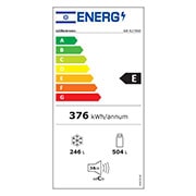 LG מקרר 3 דלתות בנפח 750 ליטר, Energy Label, GR-B278SE, thumbnail 17