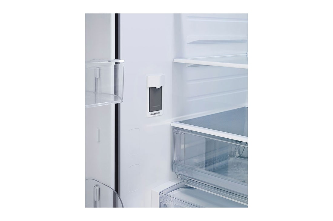 LG מקרר 3 דלתות בנפח 750 ליטר, בר מים פנימי, GR-B278SE, thumbnail 7