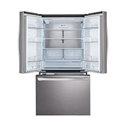 LG מקרר 3 דלתות בנפח 750 ליטר, front door open view, GR-B278SE, thumbnail 4