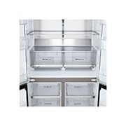 LG מקרר עם דלתות בסגנון צרפתי, גימור כסף יוקרתי בנפח 665 ליטר, detail view, GR-728S, thumbnail 7