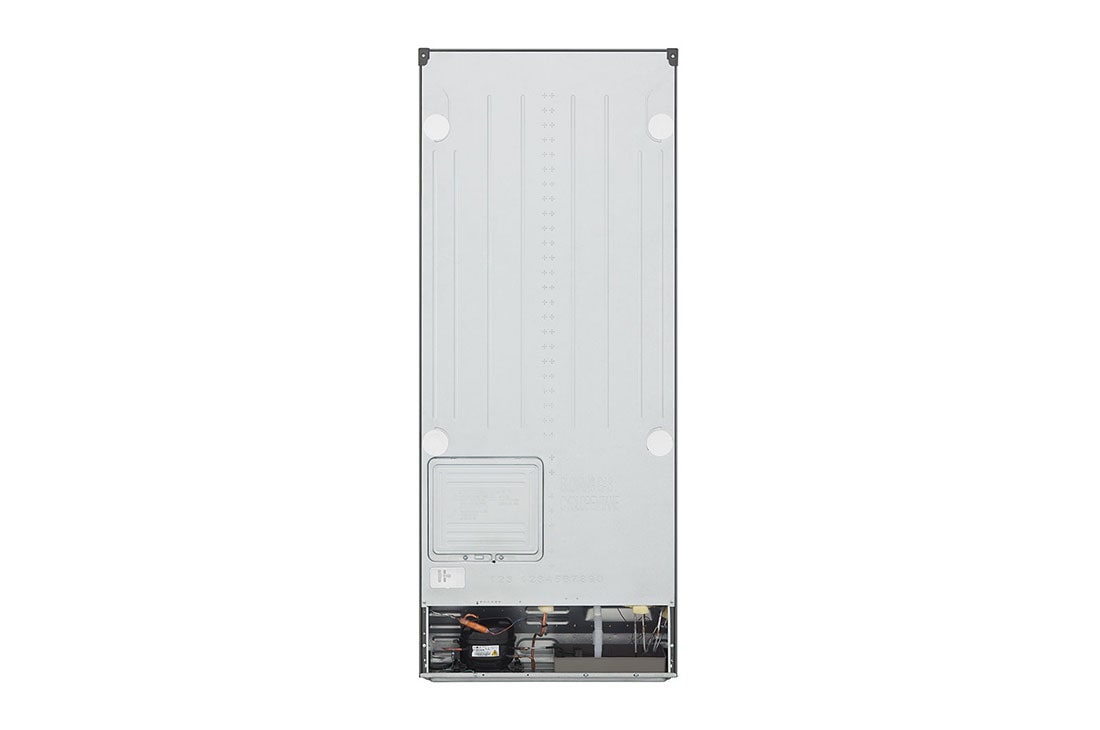 LG המקפיא העליון החדש של LG עם <br>™Smart Inverter וטכנולוגיית ™LINEAR&nbsp;Cooling בנפח 395L, Back View, GR-B445XE, thumbnail 16