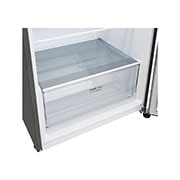 LG המקפיא העליון החדש של LG עם <br>™Smart Inverter וטכנולוגיית ™LINEAR&nbsp;Cooling בנפח 395L, Drawer View, GR-B445XE, thumbnail 5