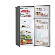 LG המקפיא העליון החדש של LG עם <br>™Smart Inverter וטכנולוגיית ™LINEAR&nbsp;Cooling בנפח 395L, Left Side Open With food View, GR-B445XE, thumbnail 11