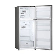 LG המקפיא העליון החדש של LG עם <br>™Smart Inverter וטכנולוגיית ™LINEAR&nbsp;Cooling בנפח 395L, Left Side Open View, GR-B445XE, thumbnail 12