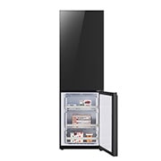 LG מקרר מקפיא תחתון 344 ליטר, זכוכית שחורה,  ‏DoorCooling+™‎,‏ ‎‏FRESHConverter™‎, תמונת פנים המציגה מקפיא תחתון של LG, GR-B374BG, thumbnail 11