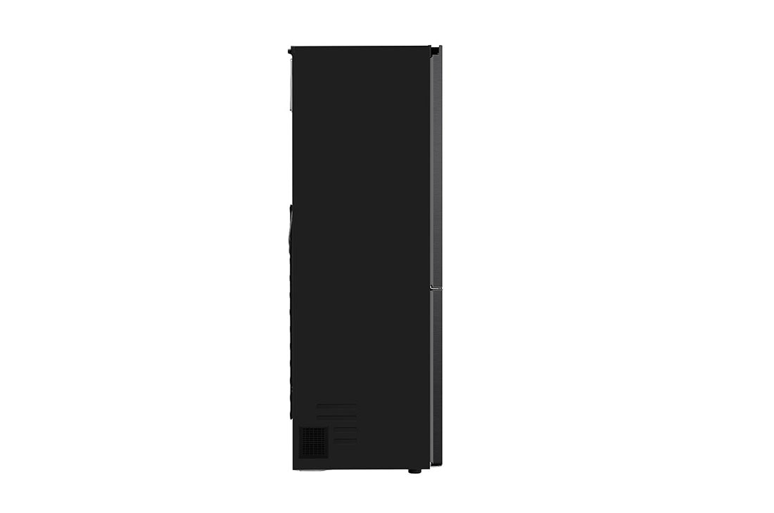 LG מקרר מקפיא תחתון 344 ליטר, LinearCooling™‎, ‏DoorCooling+™‎,‏ ‎‏FRESHConverter™‎, side view, GR-344SD, thumbnail 16