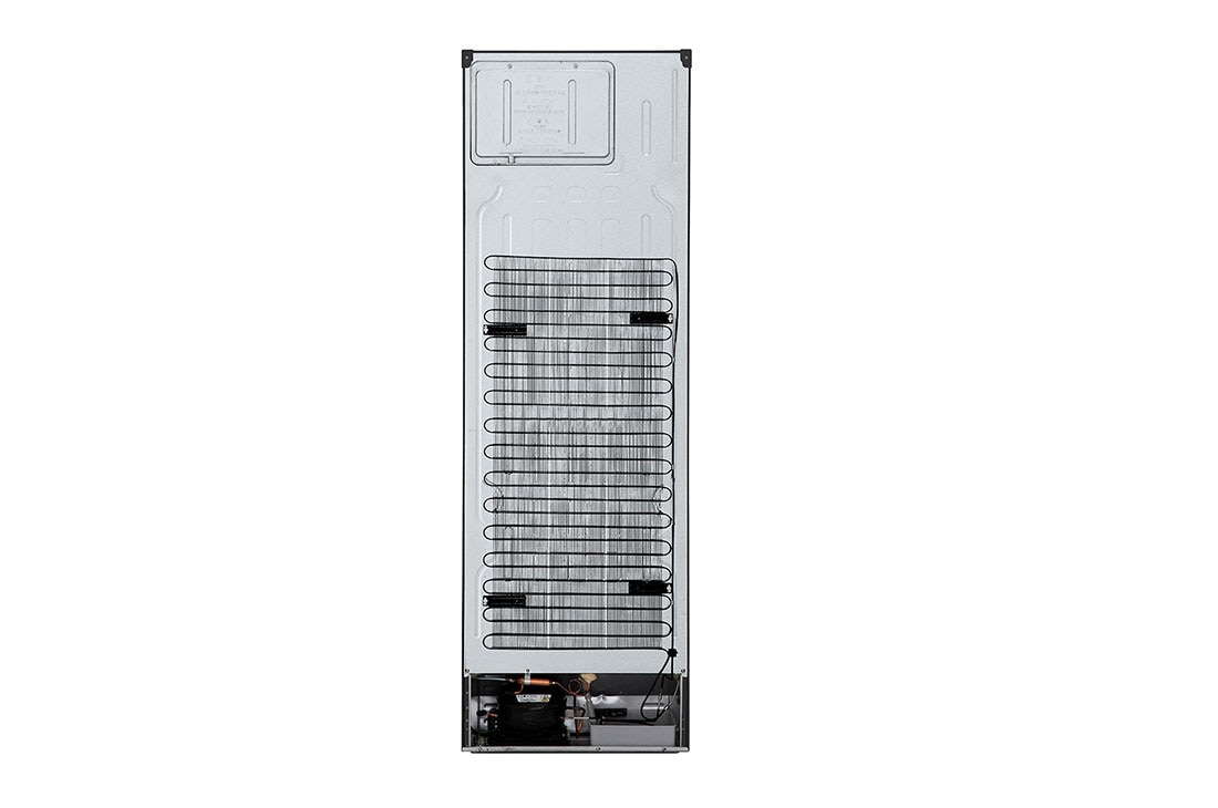 LG מקרר מקפיא תחתון 344 ליטר, LinearCooling™‎, ‏DoorCooling+™‎,‏ ‎‏FRESHConverter™‎, back view, GR-344SD, thumbnail 17