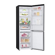 LG מקרר מקפיא תחתון 344 ליטר, LinearCooling™‎, ‏DoorCooling+™‎,‏ ‎‏FRESHConverter™‎, Right open with food view, GR-344SD, thumbnail 12
