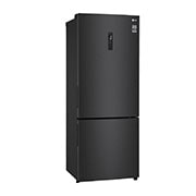 LG מקרר מסוג מקפיא-תחתון בעל טכנולוגיית Door Cooling+™‎ וקיבולת של 462 ליטר בגימור שחור מט, right side view, R-2B479B, thumbnail 10