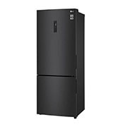LG מקרר מסוג מקפיא-תחתון בעל טכנולוגיית Door Cooling+™‎ וקיבולת של 462 ליטר בגימור שחור מט, left side view, R-2B479B, thumbnail 12