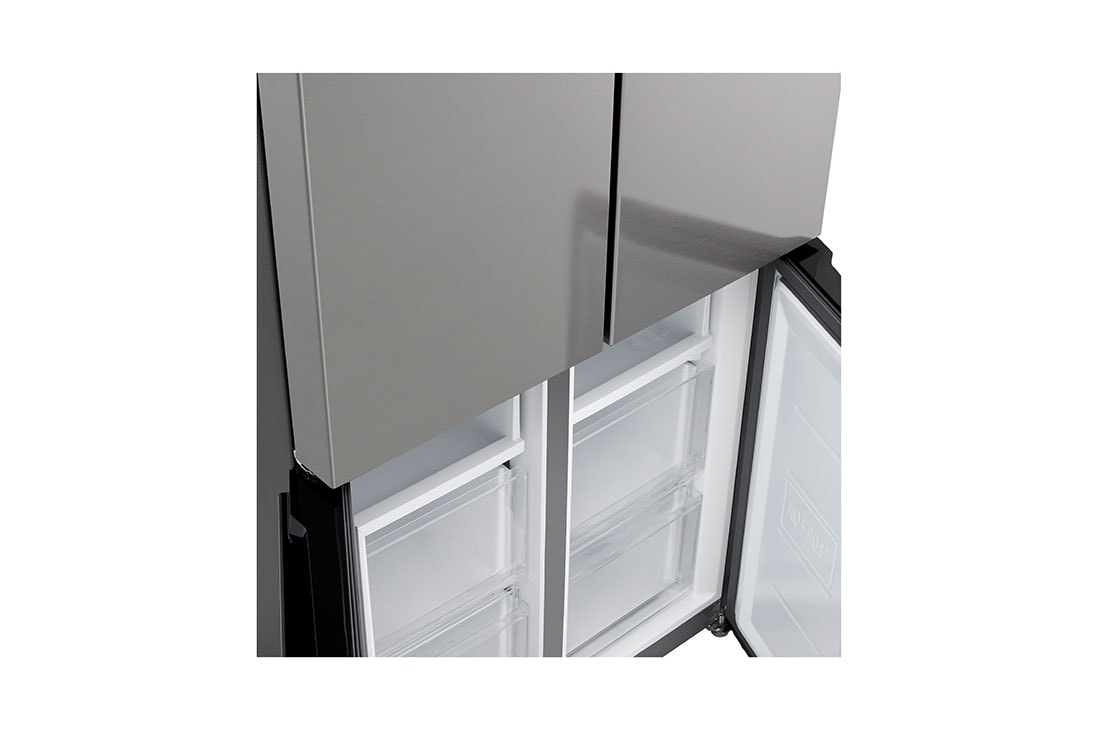 LG מקרר 4 דלתות בנפח 474 ליטר, Bottom open view, GR-B470BE, thumbnail 10
