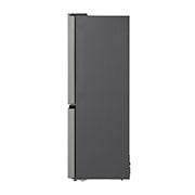 LG מקרר 4 דלתות בנפח 474 ליטר, side view, GR-B470BE, thumbnail 15