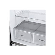 LG מקרר 4 דלתות בנפח 474 ליטר, Vegetable box view, GR-B470BE, thumbnail 5