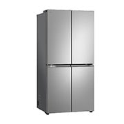 LG 530 ליטר, מקרר בעל דלת צרפתית, בצבע Prime Silver, Right view, GR-B628BE, thumbnail 14