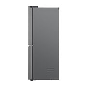 LG 530 ליטר, מקרר בעל דלת צרפתית, בצבע Prime Silver, side view, GR-B628BE, thumbnail 16