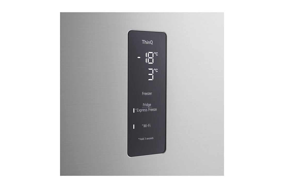 LG המקפיא העליון החדש של LG עם ™Smart Inverter וטכנולוגיית ™LINEAR Cooling בנפח 612 ליטר, Display view, GR-T69L622S, thumbnail 7