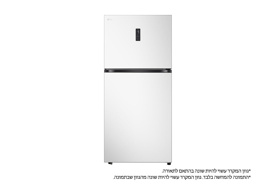 LG המקפיא העליון החדש של LG עם ™Smart Inverter וטכנולוגיית ™LINEAR Cooling בנפח 612 ליטר, front view, GR-T69L622W