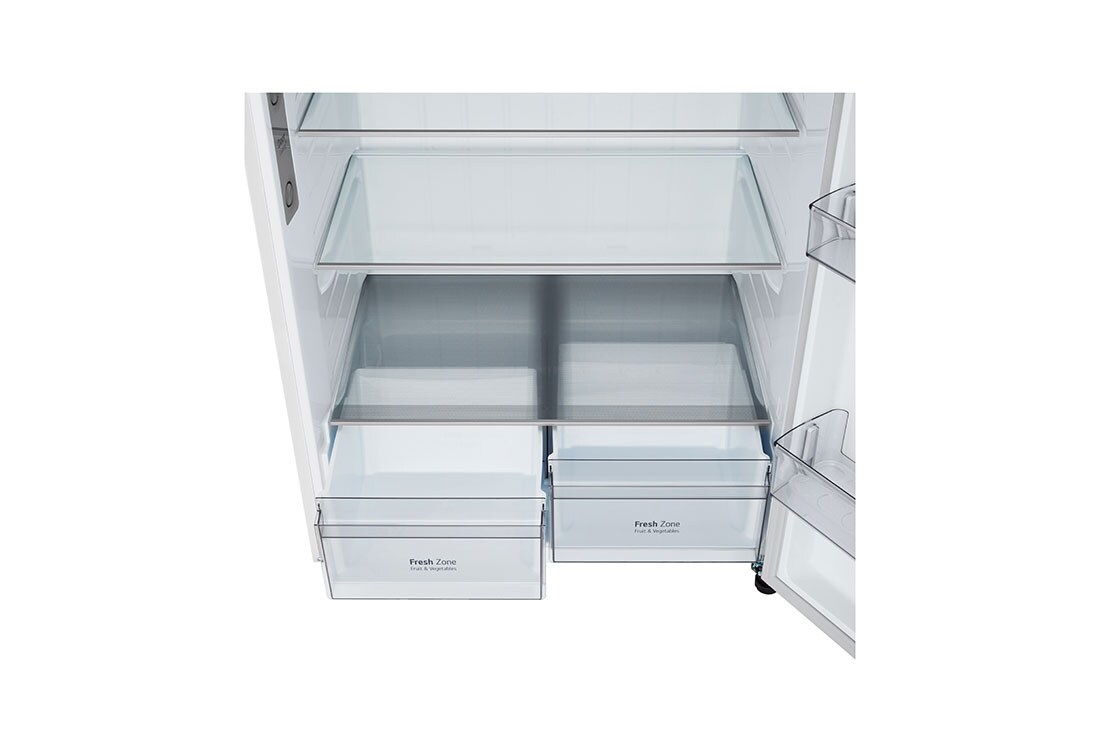 LG המקפיא העליון החדש של LG עם ™Smart Inverter וטכנולוגיית ™LINEAR Cooling בנפח 612 ליטר, Bottom open, GR-T69L622W, thumbnail 5