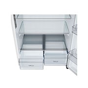 LG המקפיא העליון החדש של LG עם ™Smart Inverter וטכנולוגיית ™LINEAR Cooling בנפח 612 ליטר, Bottom open, GR-T69L622W, thumbnail 5