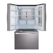 LG מקרר ™LG InstaView עם 3 דלתות ונפח גדול של 750 ליטר‎, Top Deatiled view, R-3D288BINS, thumbnail 4