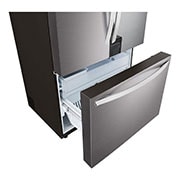 LG מקרר ™LG InstaView עם 3 דלתות ונפח גדול של 750 ליטר‎, Bottom View, R-3D288BINS, thumbnail 11