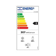 LG מקרר ארבע דלתות בקו אפס עם גימור זכוכית שחורה, בנפח 503 ליטר, energy, GR-4D635BG, thumbnail 17