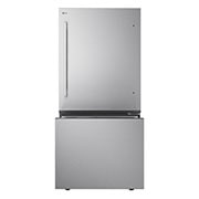 LG מקרר עם מקפיא תחתון 720 ליטר בגימור נירוסטה, מקרר עם מקפיא תחתון 720 ליטר בגימור נירוסטה, GV-B85STE, thumbnail 3