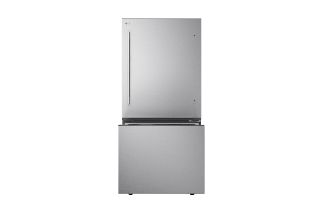 LG מקרר עם מקפיא תחתון 720 ליטר בגימור נירוסטה, מקרר עם מקפיא תחתון 720 ליטר בגימור נירוסטה, GV-B85STE, thumbnail 3