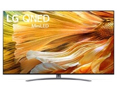 תמונה של מדבר בגווני כתום בטלוויזיית QNED91.