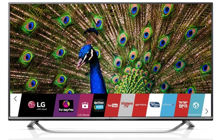 LG מסך 49 אינץ' ULTRA HD , 49UF770Y