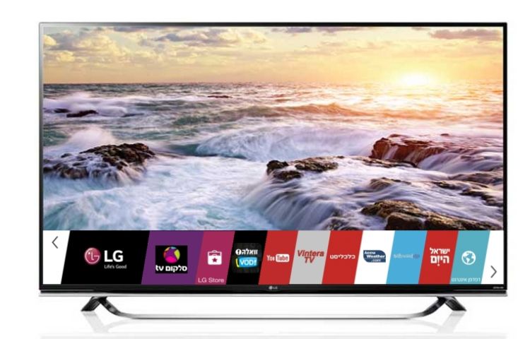 LG מסך 60 אינץ' ULTRA HD , 60UF850Y