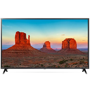 מסך טלוויזיה 65 אינץ LG UHD UK6300 Smart TV 4K HDR ThinQ AI1