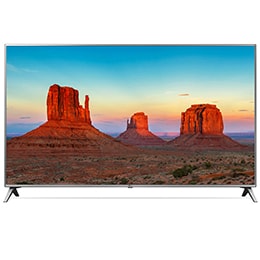 מסך טלוויזיה 86 אינץ LG UHD UK7050 Smart TV 4K HDR ThinQ AI2