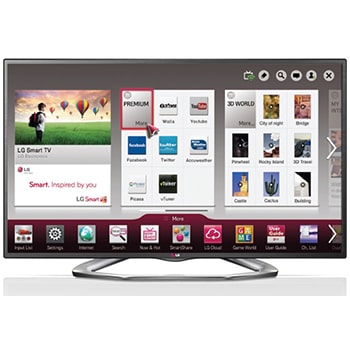 מסך 50 אינץ' LED SMART 3D1