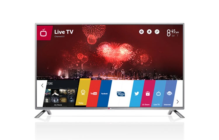 LG מסך 47 אינץ' CINEMA 3D Smart TV עם webOS , 47LB659Y