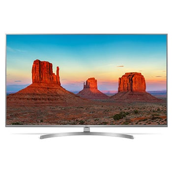 מסך טלוויזיה 65 אינץ LG UHD UK7500 Smart TV 4K HDR ThinQ AI1